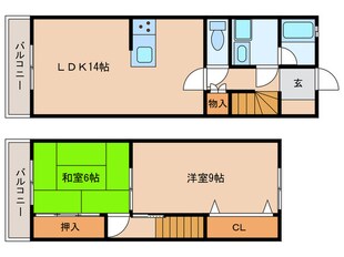 エスポワール上松の物件間取画像